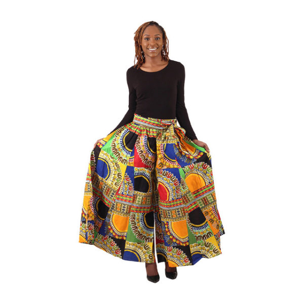 Traditional Patchwork Palazzo Pants