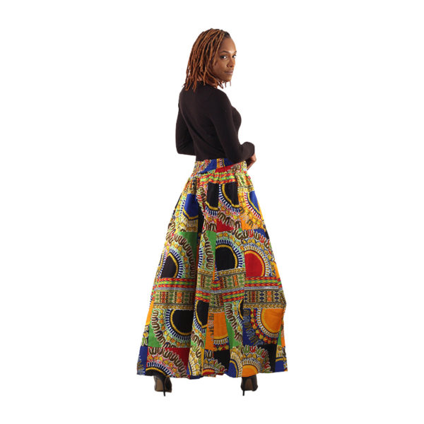 Traditional Patchwork Palazzo Pants