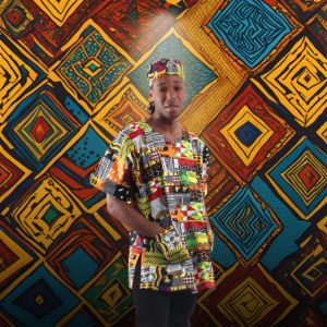 Afrocentric Patchwork Dashiki & Cap