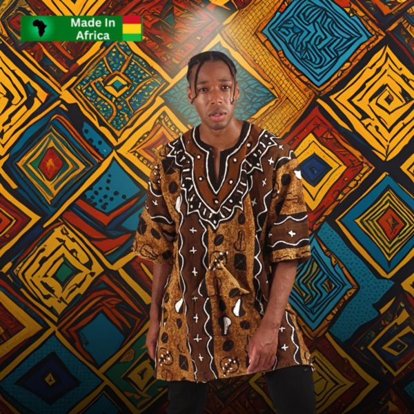 Genuine Mud Cloth Dashiki