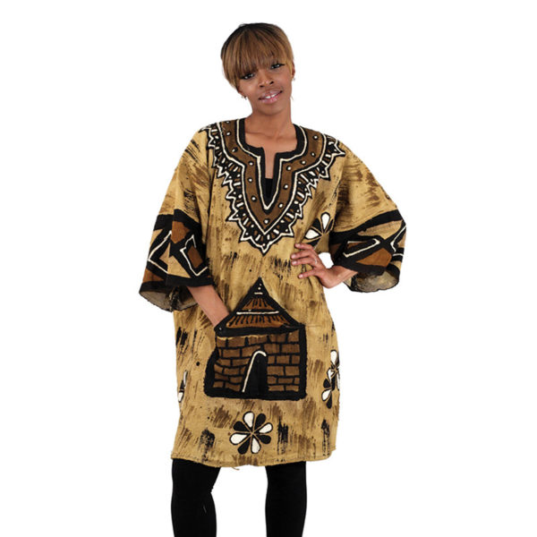 Mud Cloth Dashiki D2