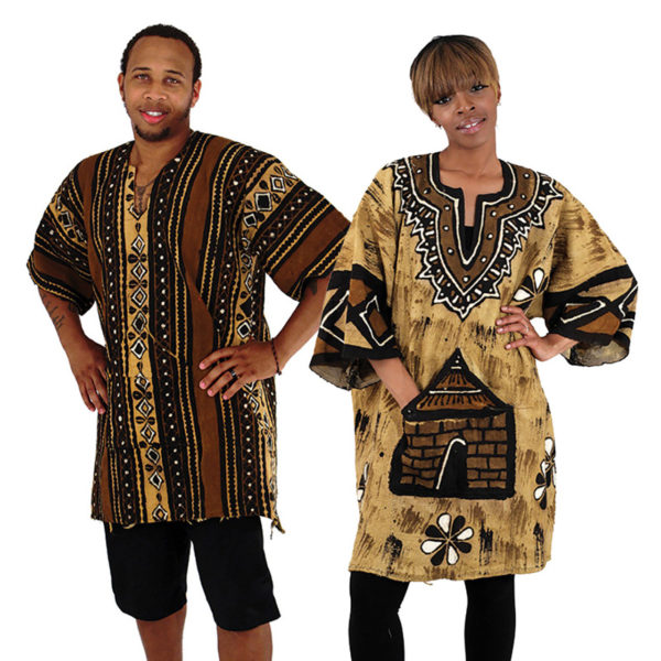 Unisex Mud Cloth Dashiki