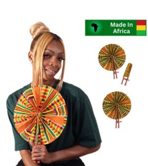 African Kente Fan 01