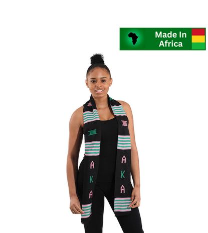 Alpha Kappa Alpha Sash - Black