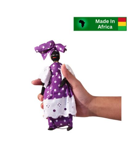 Small African Cloth Doll - Image 2