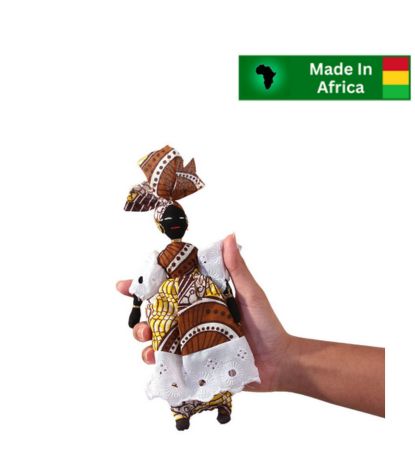 Small African Cloth Doll - Image 3