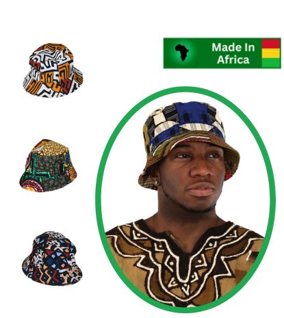 Kitenge Bucket Cap