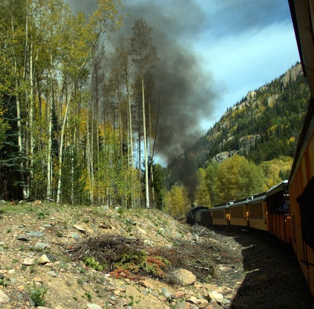 Colorado Rockies Train View